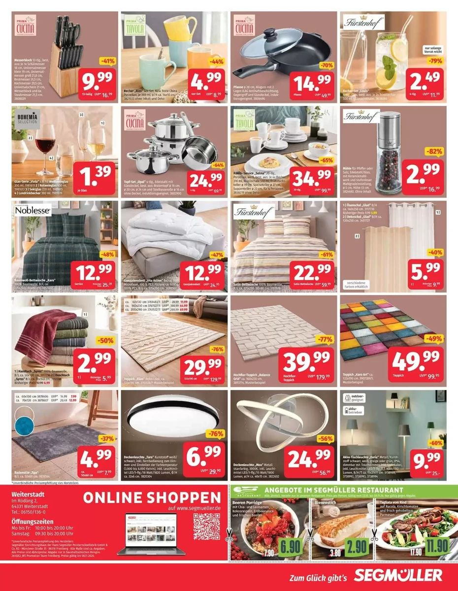 Prospekt Segmüller, Seite 6 von 6