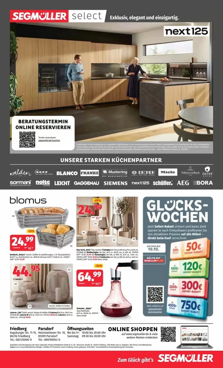 Prospekt Segmüller, Seite 8 von 8
