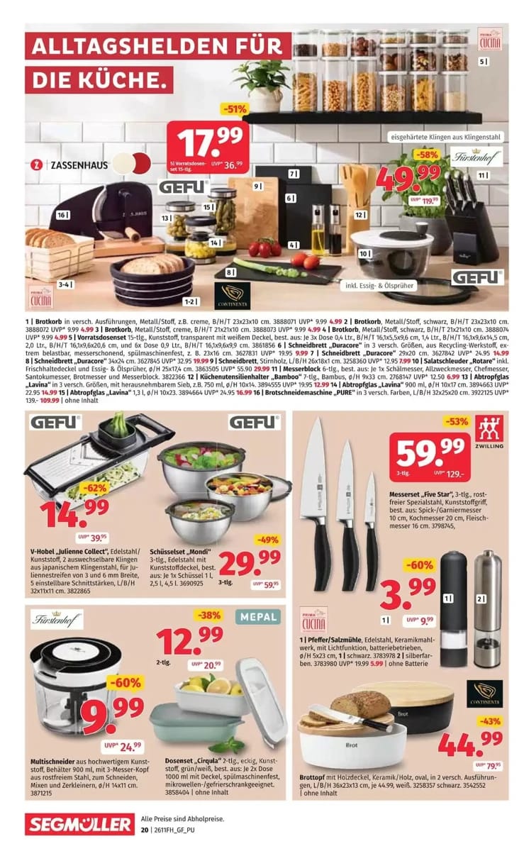 Prospekt Segmüller, Seite 20 von 29