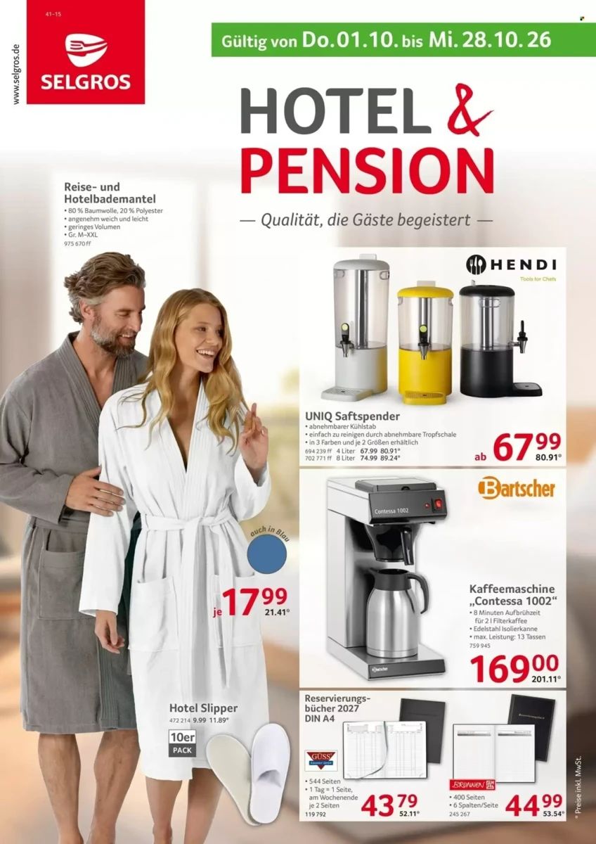 Prospekt Selgros, Seite 1 von 16