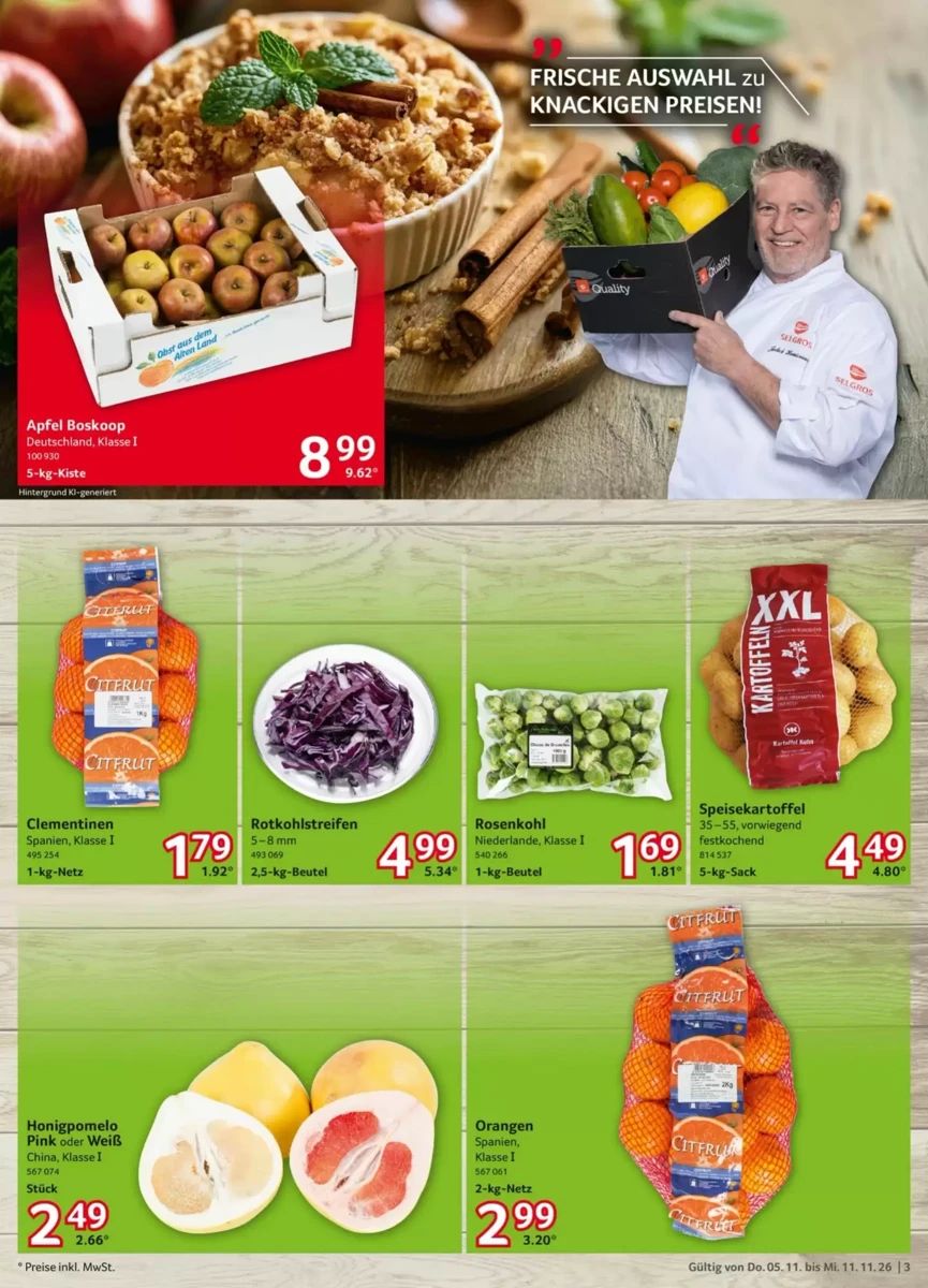Prospekt Selgros, Seite 3 von 28