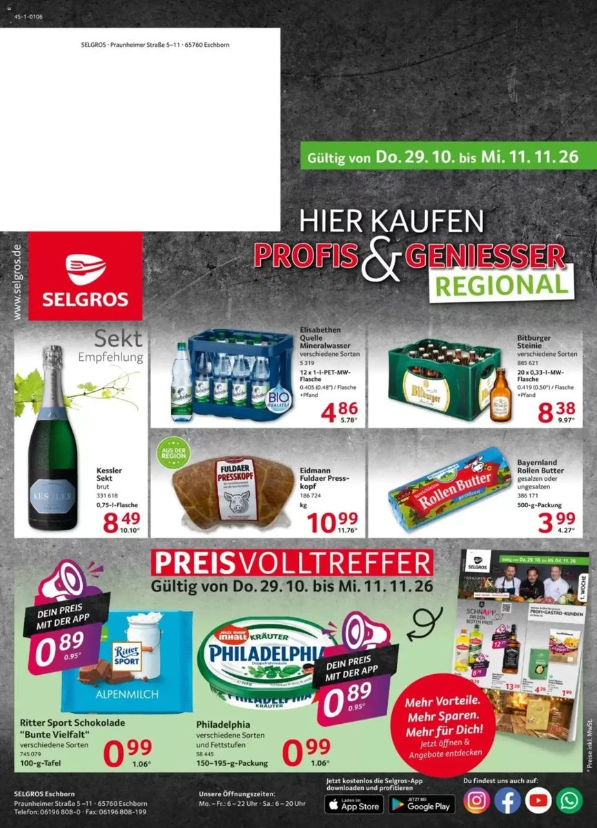 Prospekt Selgros, Seite 1 von 2