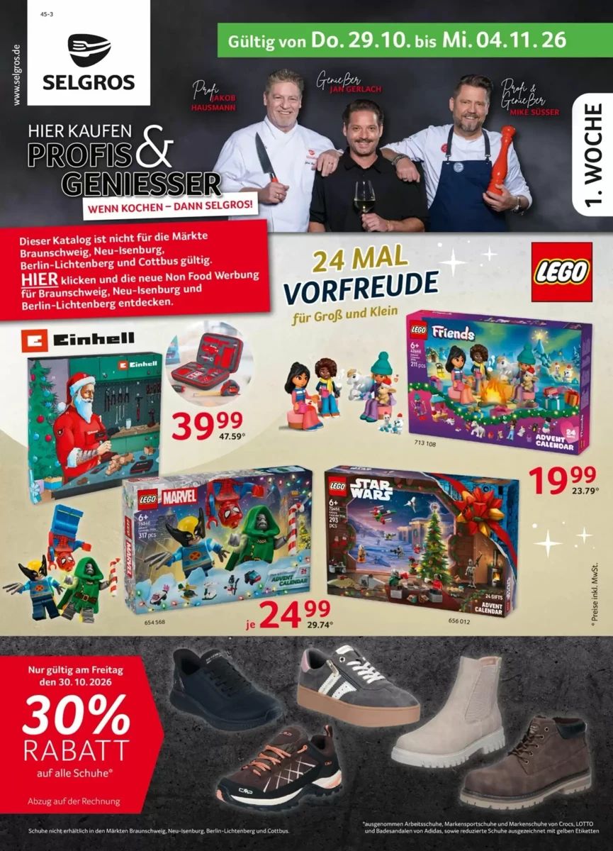 Prospekt Selgros, Seite 1 von 28