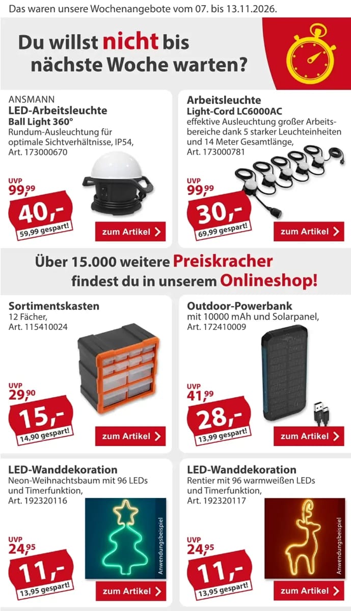 Prospekt Sonderpreis Baumarkt, Seite 2 von 6