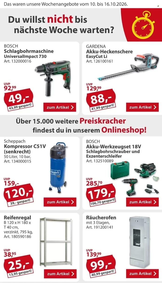 Prospekt Sonderpreis Baumarkt, Seite 2 von 4