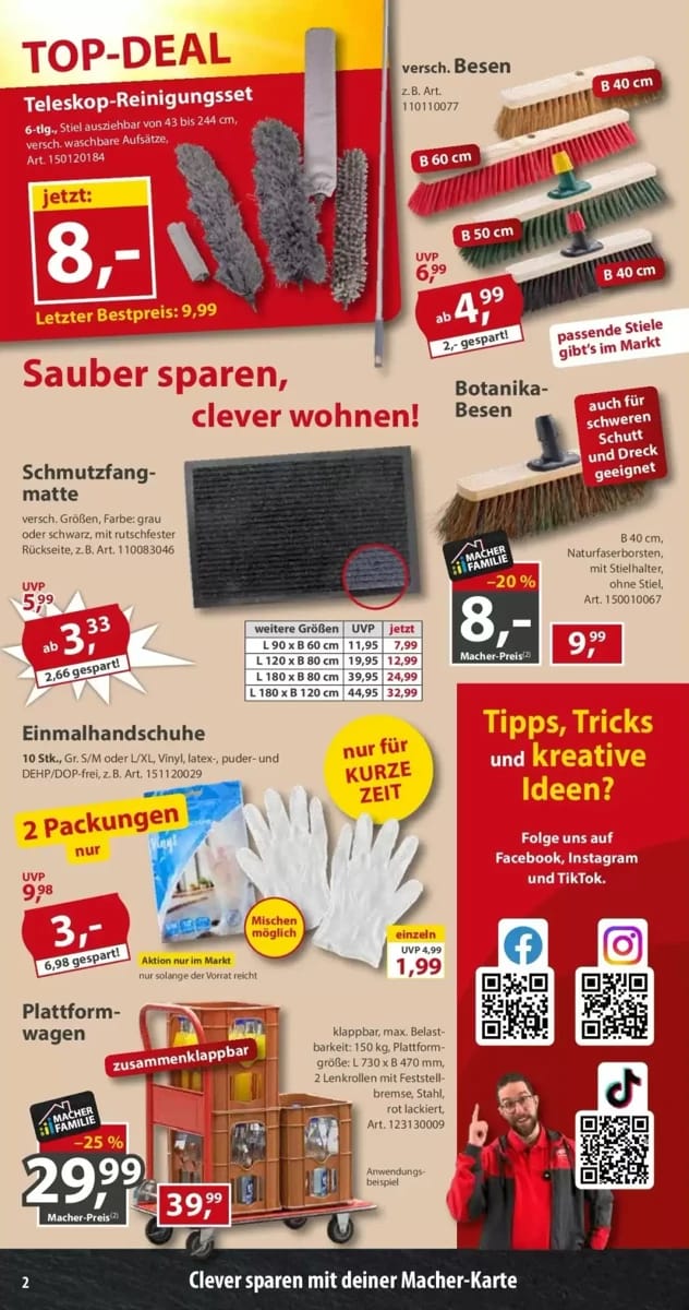 Prospekt Sonderpreis Baumarkt, Seite 2 von 15