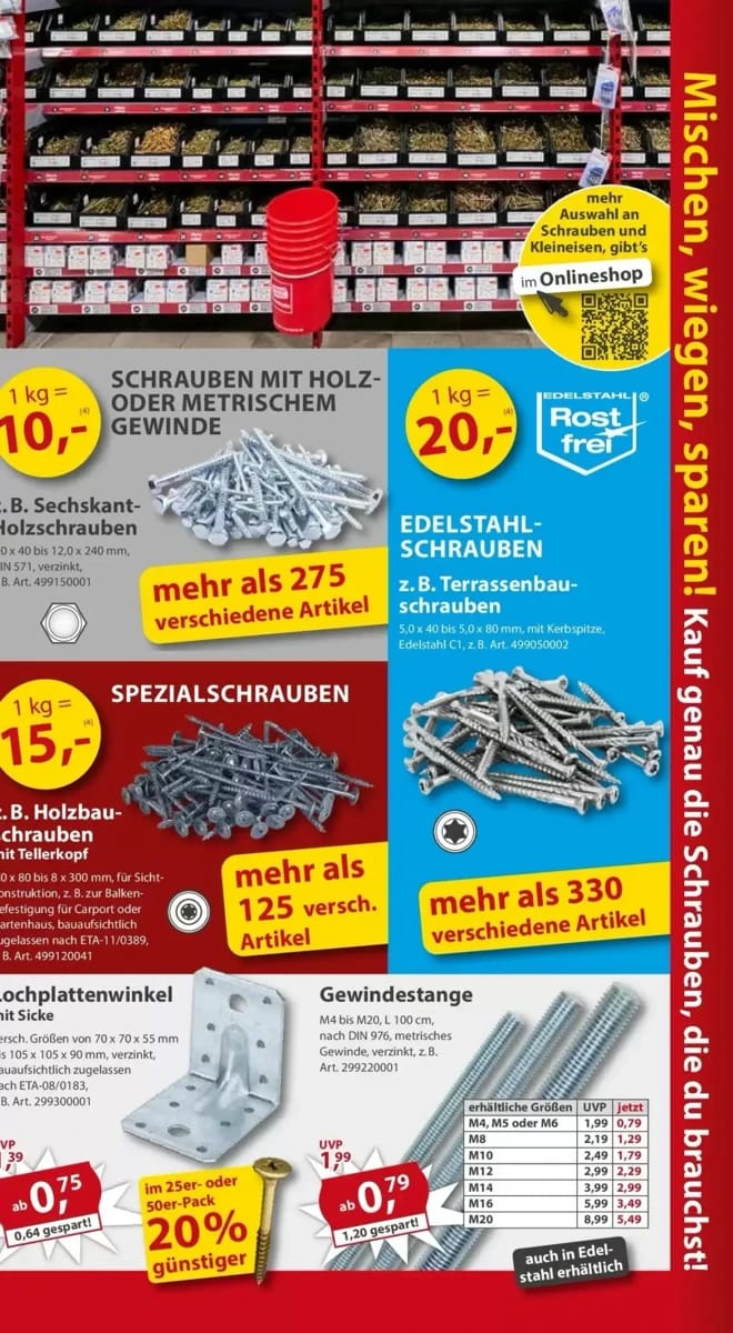 Prospekt Sonderpreis Baumarkt, Seite 9 von 15