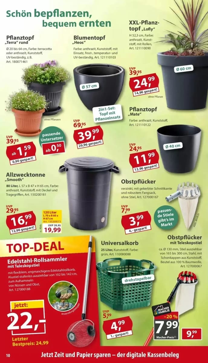 Prospekt Sonderpreis Baumarkt, Seite 10 von 15