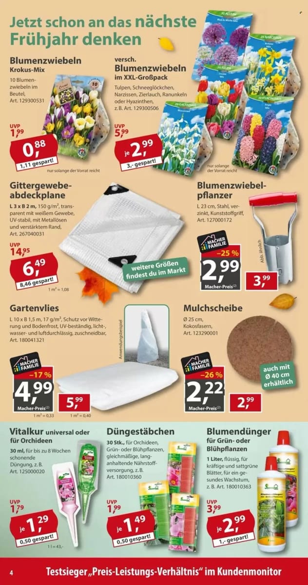 Prospekt Sonderpreis Baumarkt, Seite 4 von 16