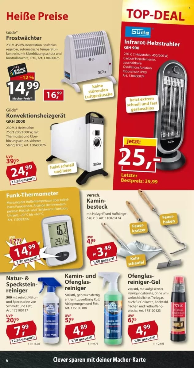 Prospekt Sonderpreis Baumarkt, Seite 6 von 16