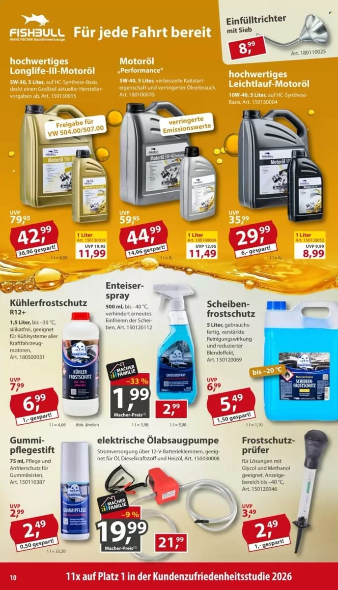 Prospekt Sonderpreis Baumarkt, Seite 10 von 16