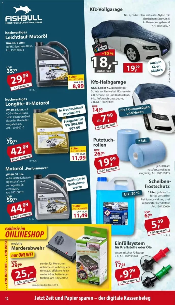 Prospekt Sonderpreis Baumarkt, Seite 12 von 18