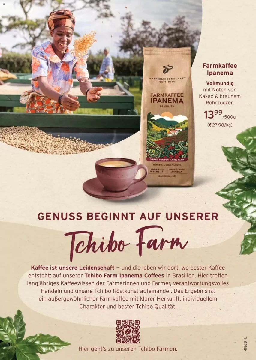Prospekt Tchibo, Seite 40 von 40