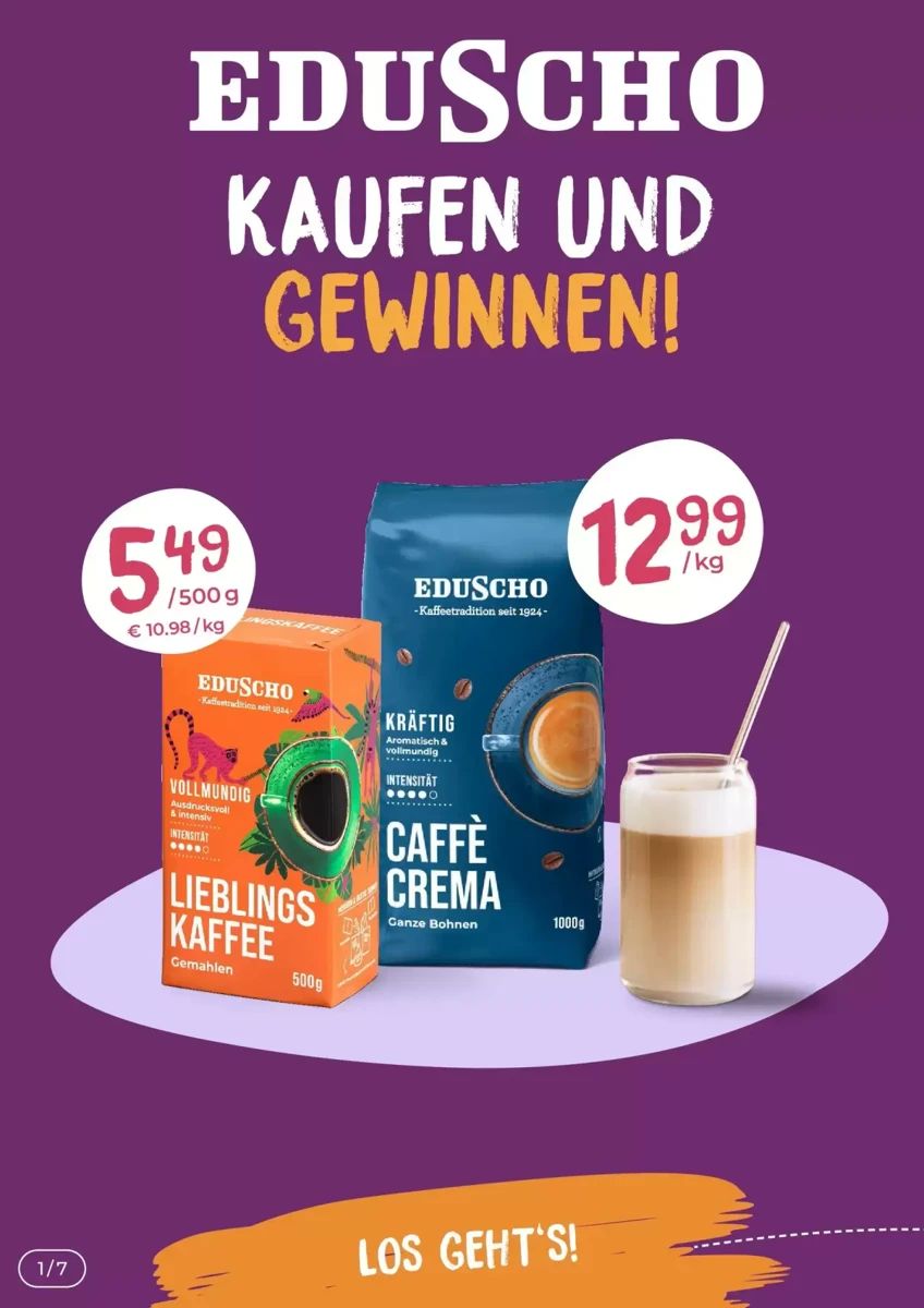 Prospekt Tchibo, Seite 1 von 7