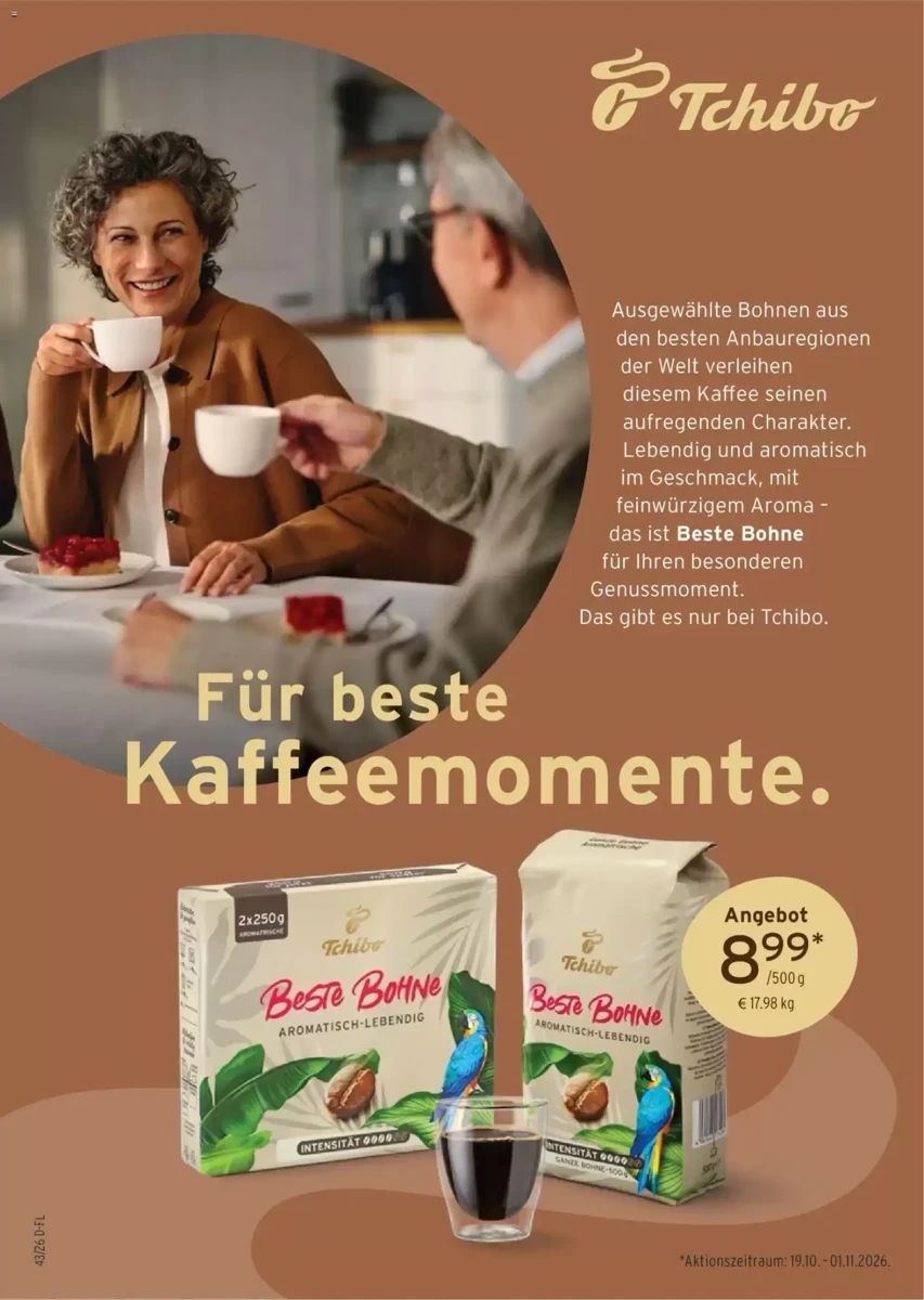 Prospekt Tchibo, Seite 40 von 40