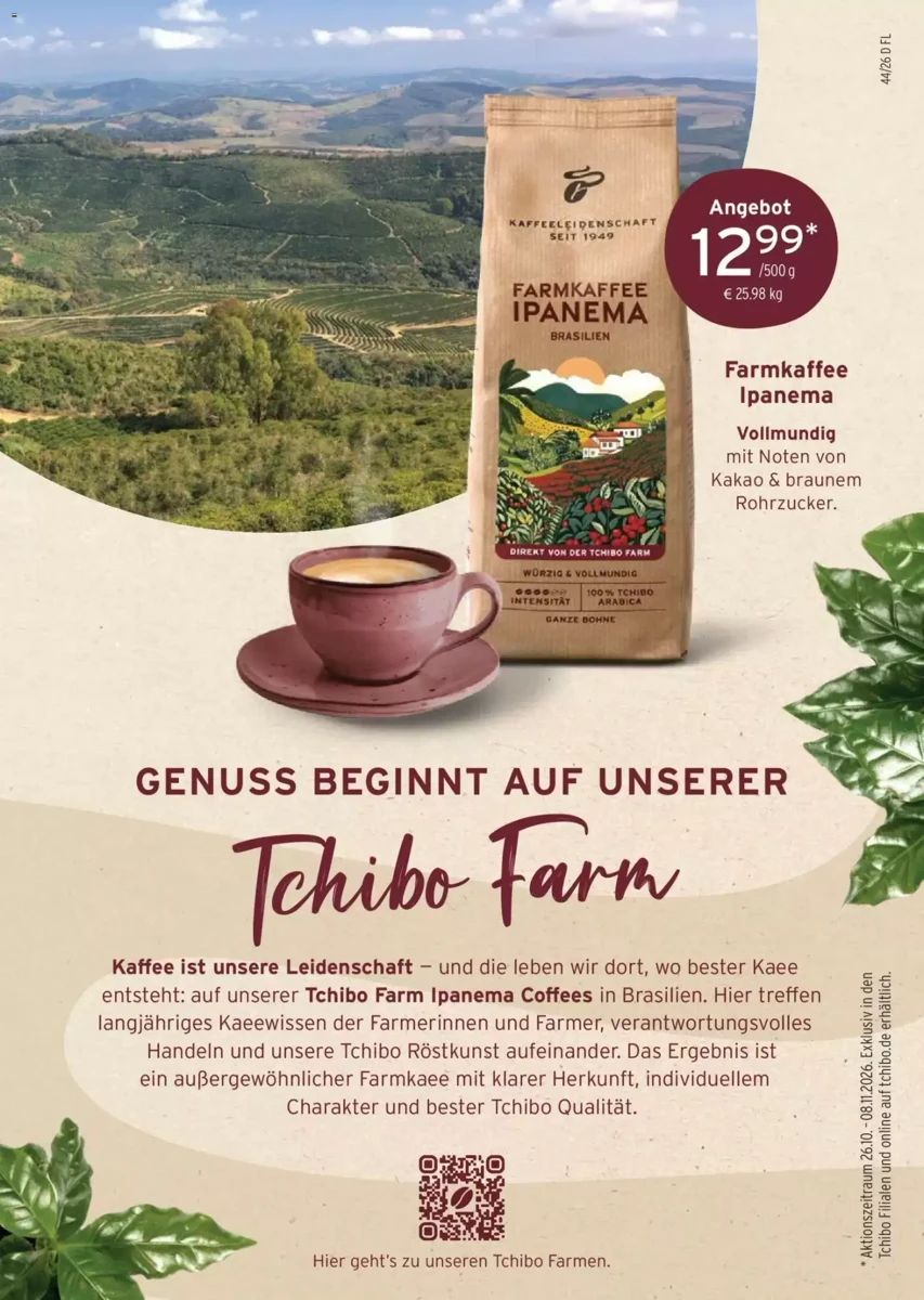 Prospekt Tchibo, Seite 40 von 40