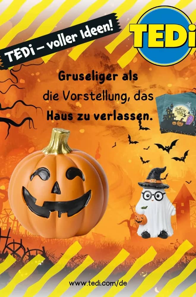 Titelseite des Prospekts von Tedi, gültig 23. September 2026 – 26. Oktober 2026