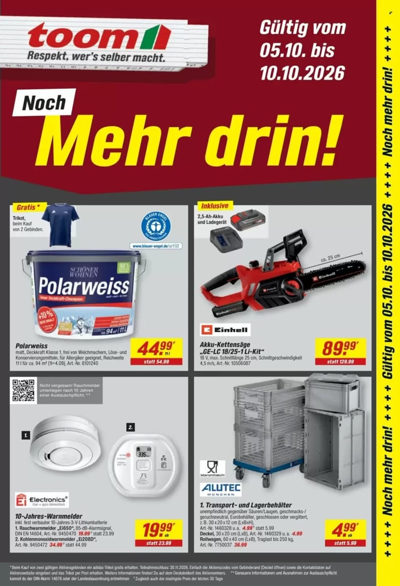 Prospekt Toom Baumarkt, Seite 1 von 4