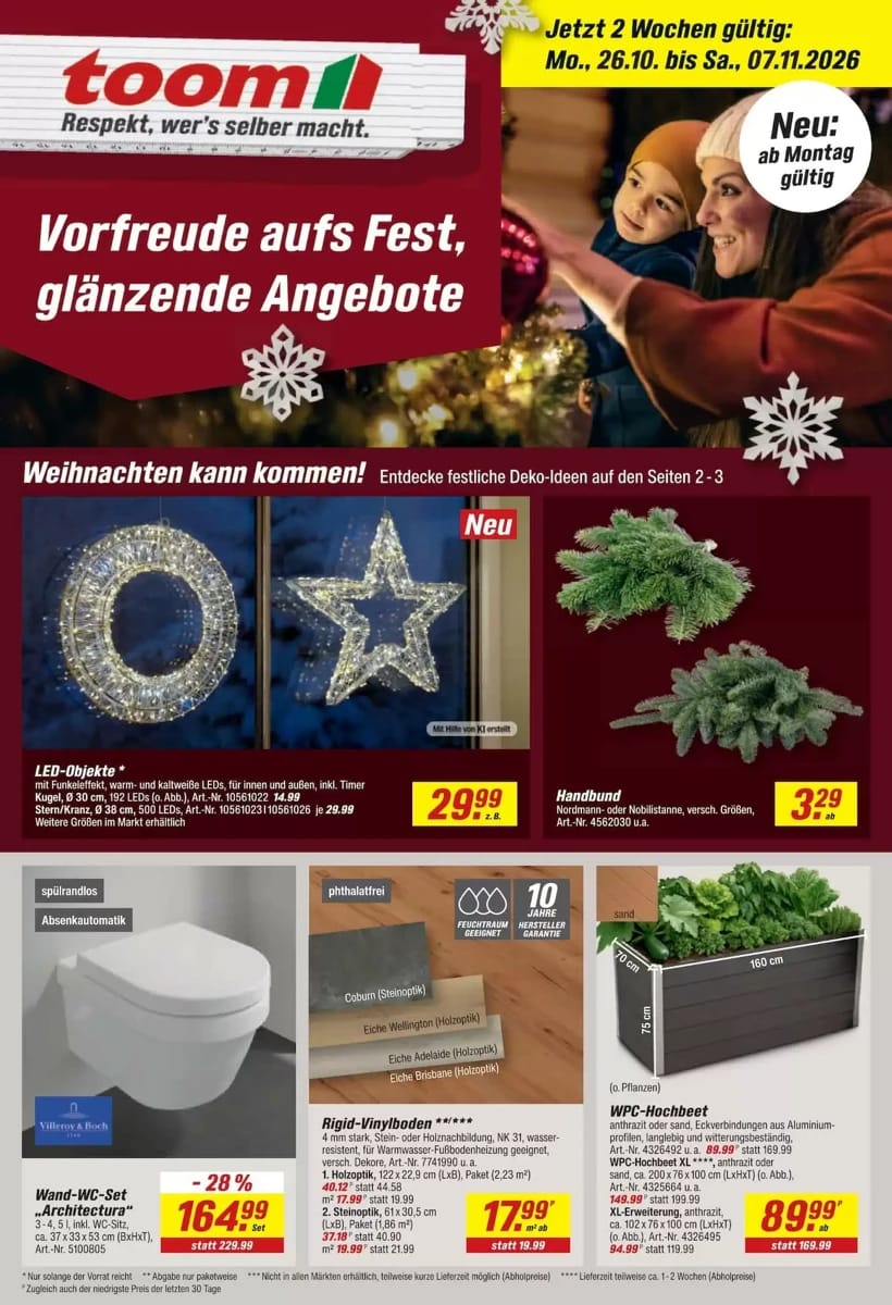 Prospekt Toom Baumarkt, Seite 1 von 32