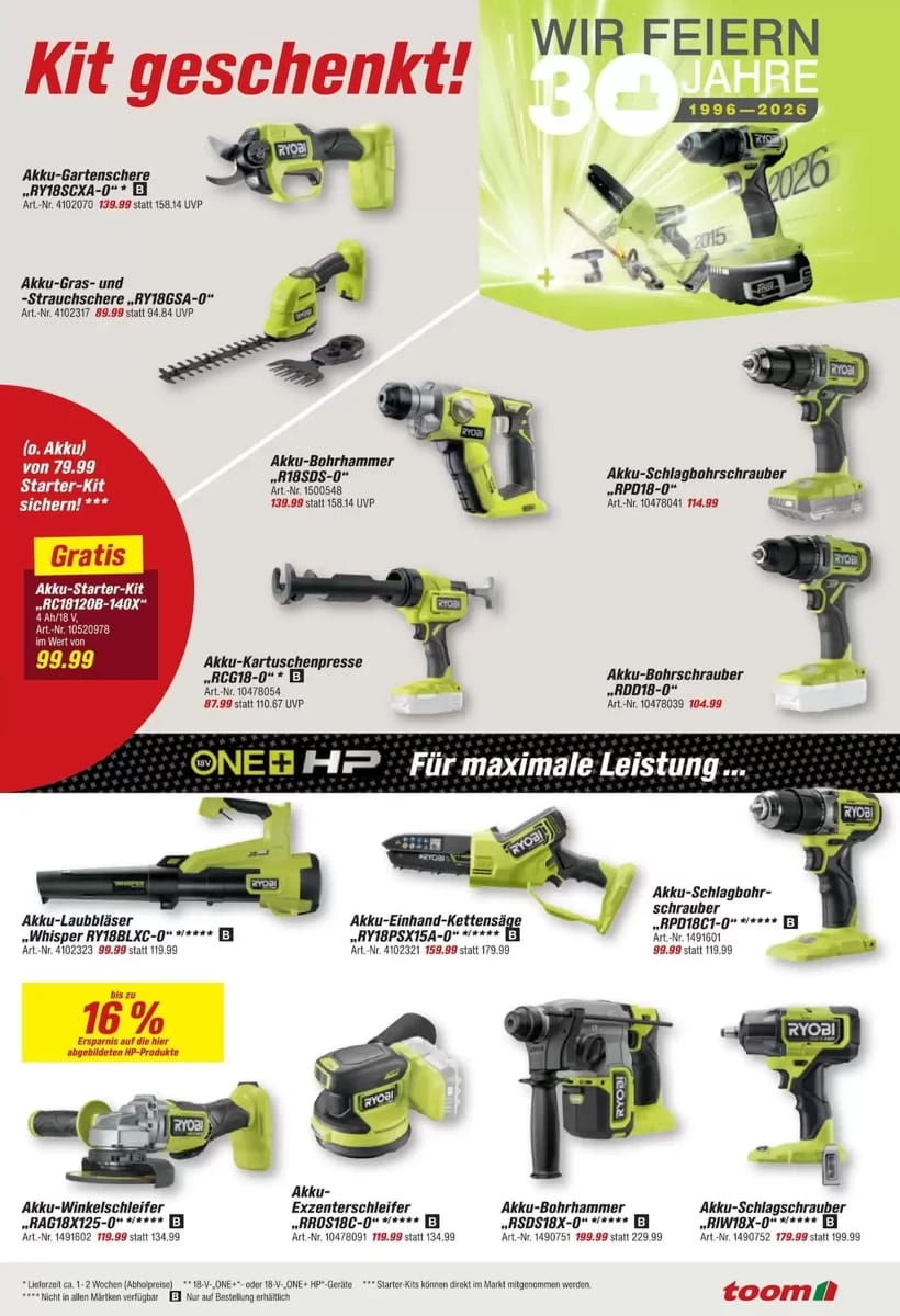Prospekt Toom Baumarkt, Seite 11 von 32