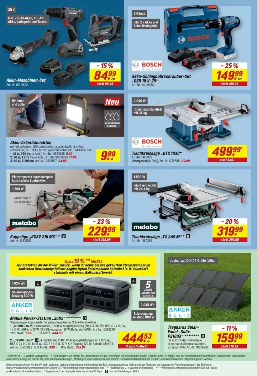 Prospekt Toom Baumarkt, Seite 12 von 32