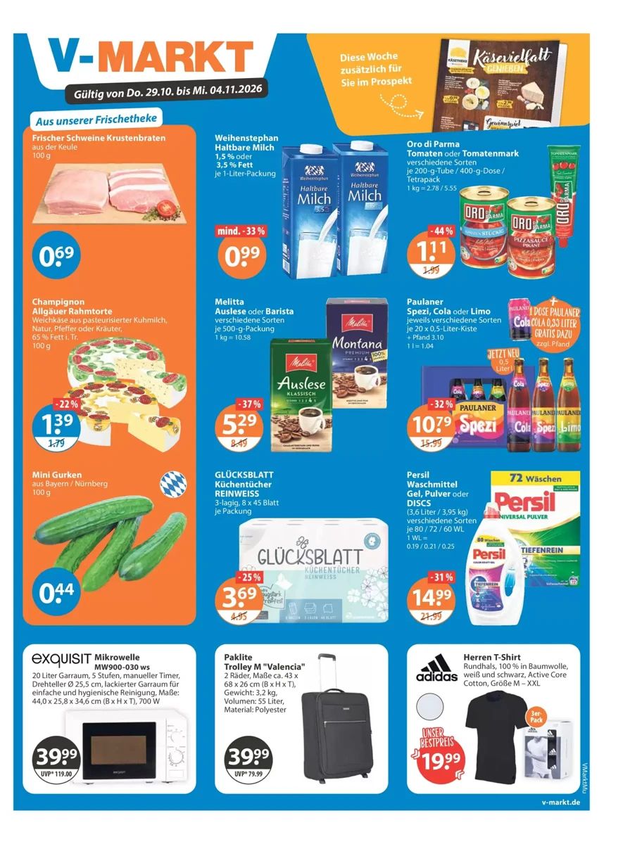 Prospekt V-Markt, Seite 1 von 33
