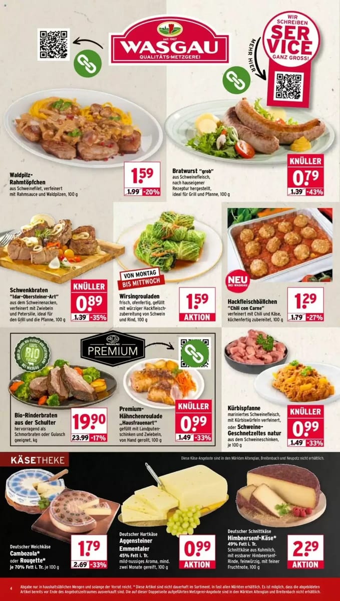 Prospekt Wasgau, Seite 4 von 24