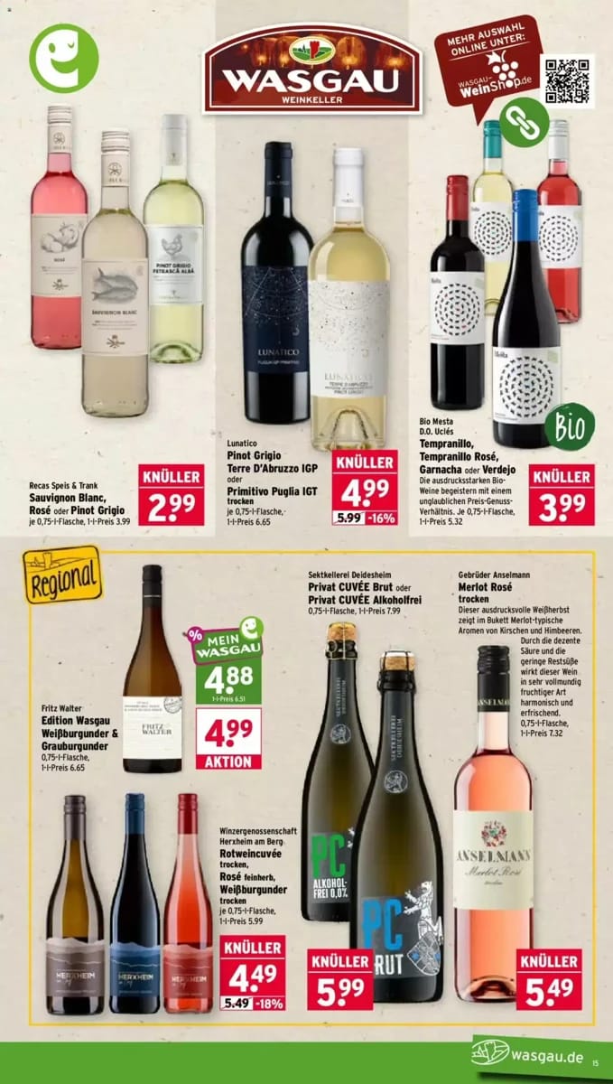 Prospekt Wasgau, Seite 15 von 24