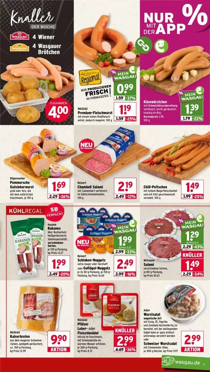 Prospekt Wasgau, Seite 5 von 26