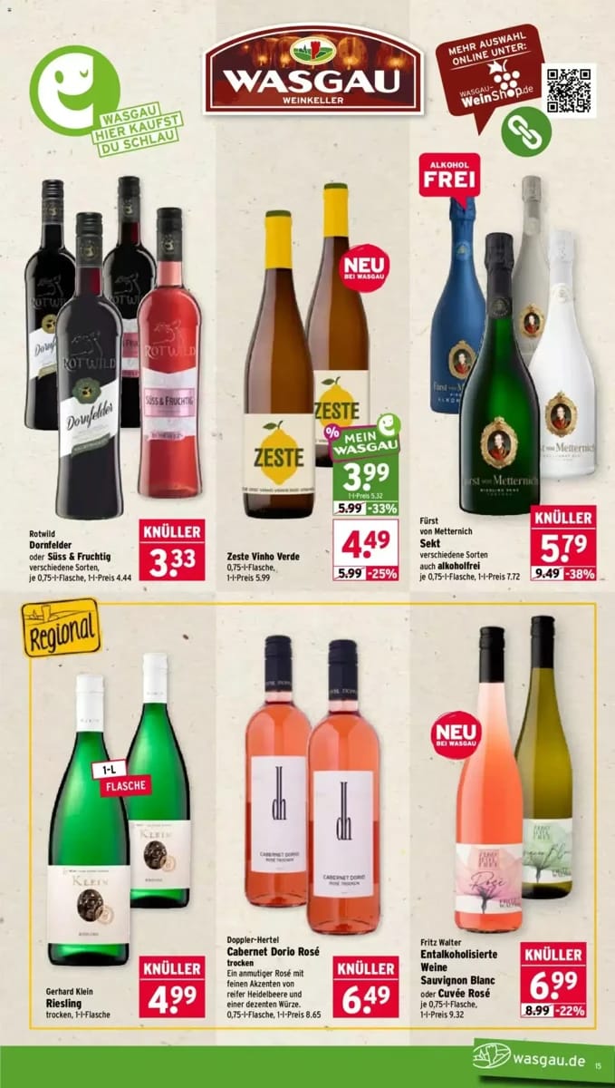 Prospekt Wasgau, Seite 15 von 26