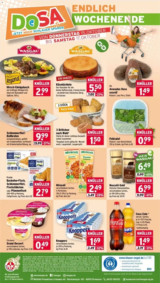 Prospekt Wasgau, Seite 26 von 26