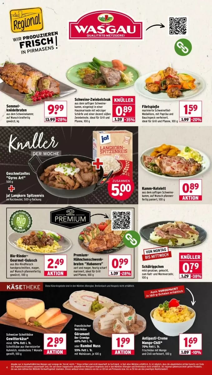 Prospekt Wasgau, Seite 4 von 24