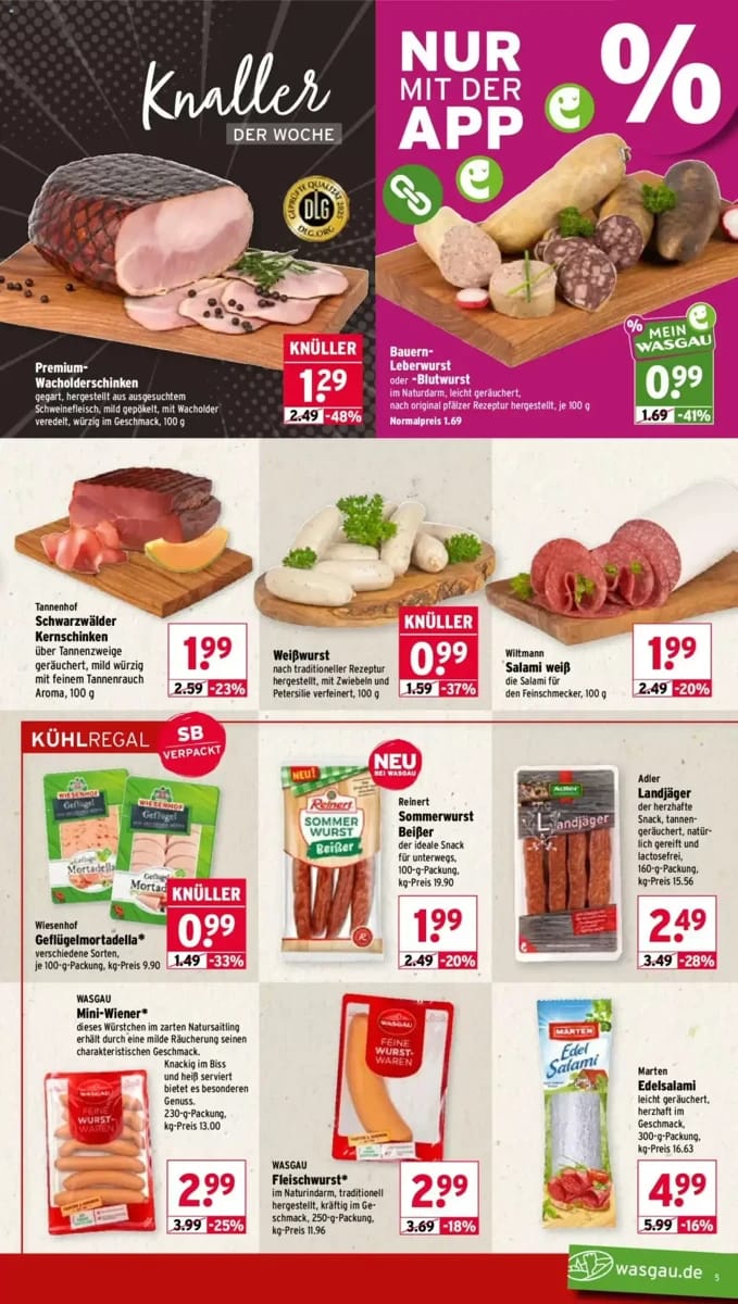 Prospekt Wasgau, Seite 5 von 24