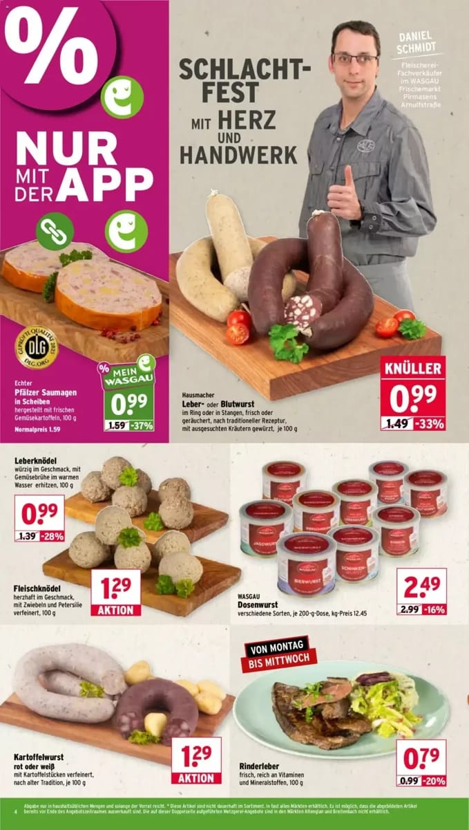 Prospekt Wasgau, Seite 4 von 28