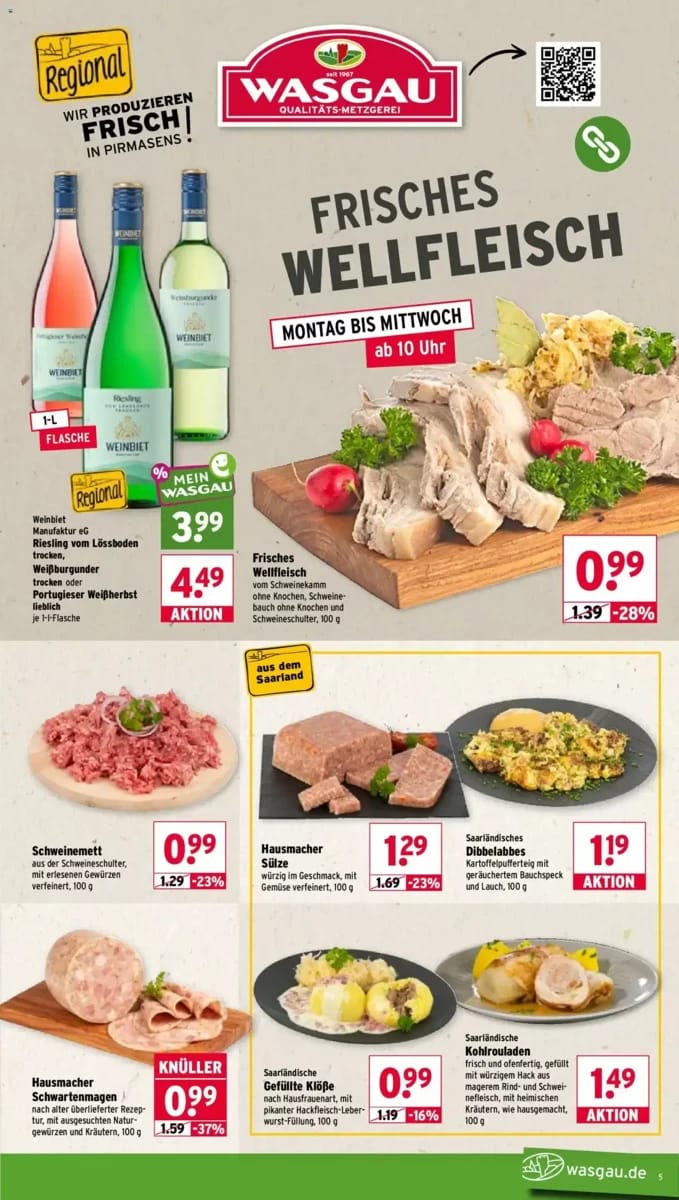 Prospekt Wasgau, Seite 5 von 28