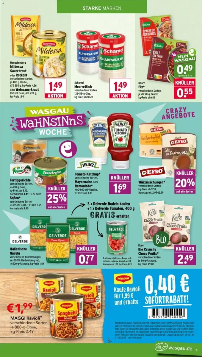 Prospekt Wasgau, Seite 15 von 28