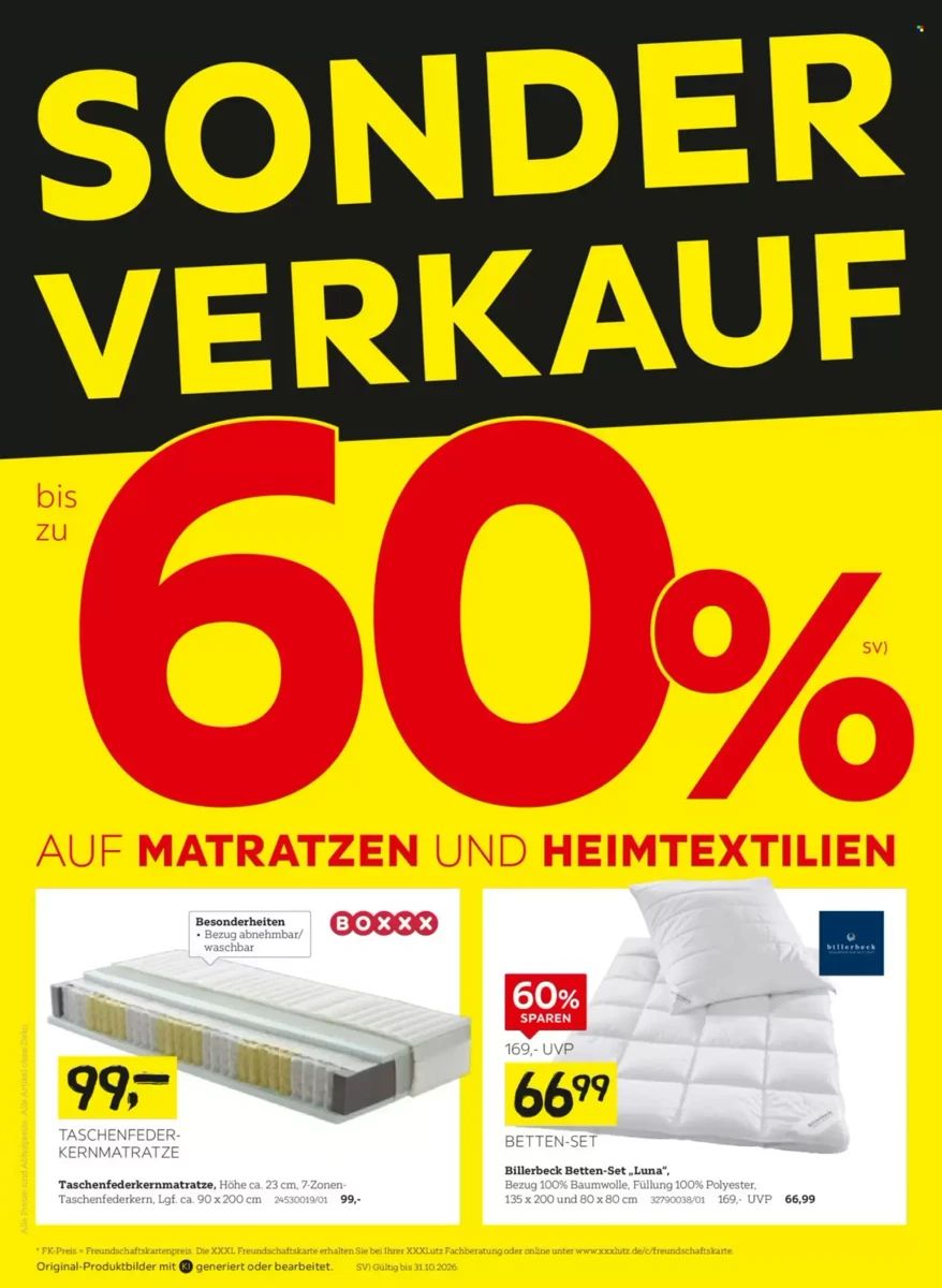 Prospekt XXXLutz, Seite 1 von 4