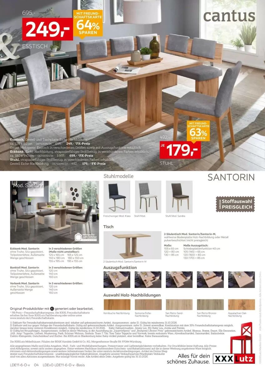 Prospekt XXXLutz, Seite 4 von 4
