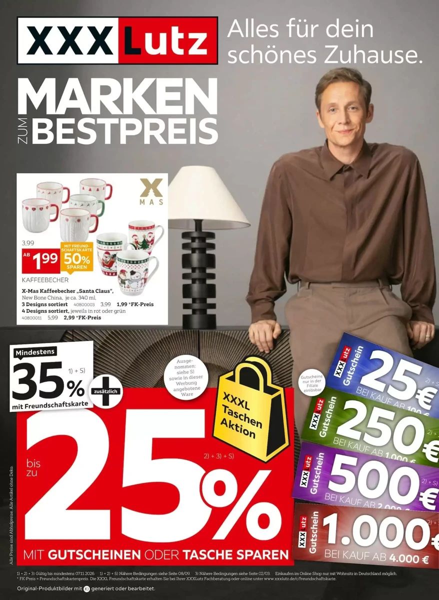 Prospekt XXXLutz, Seite 1 von 30