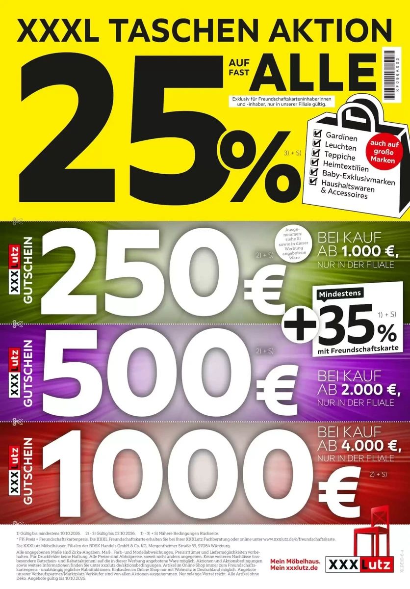 Prospekt XXXLutz, Seite 3 von 4