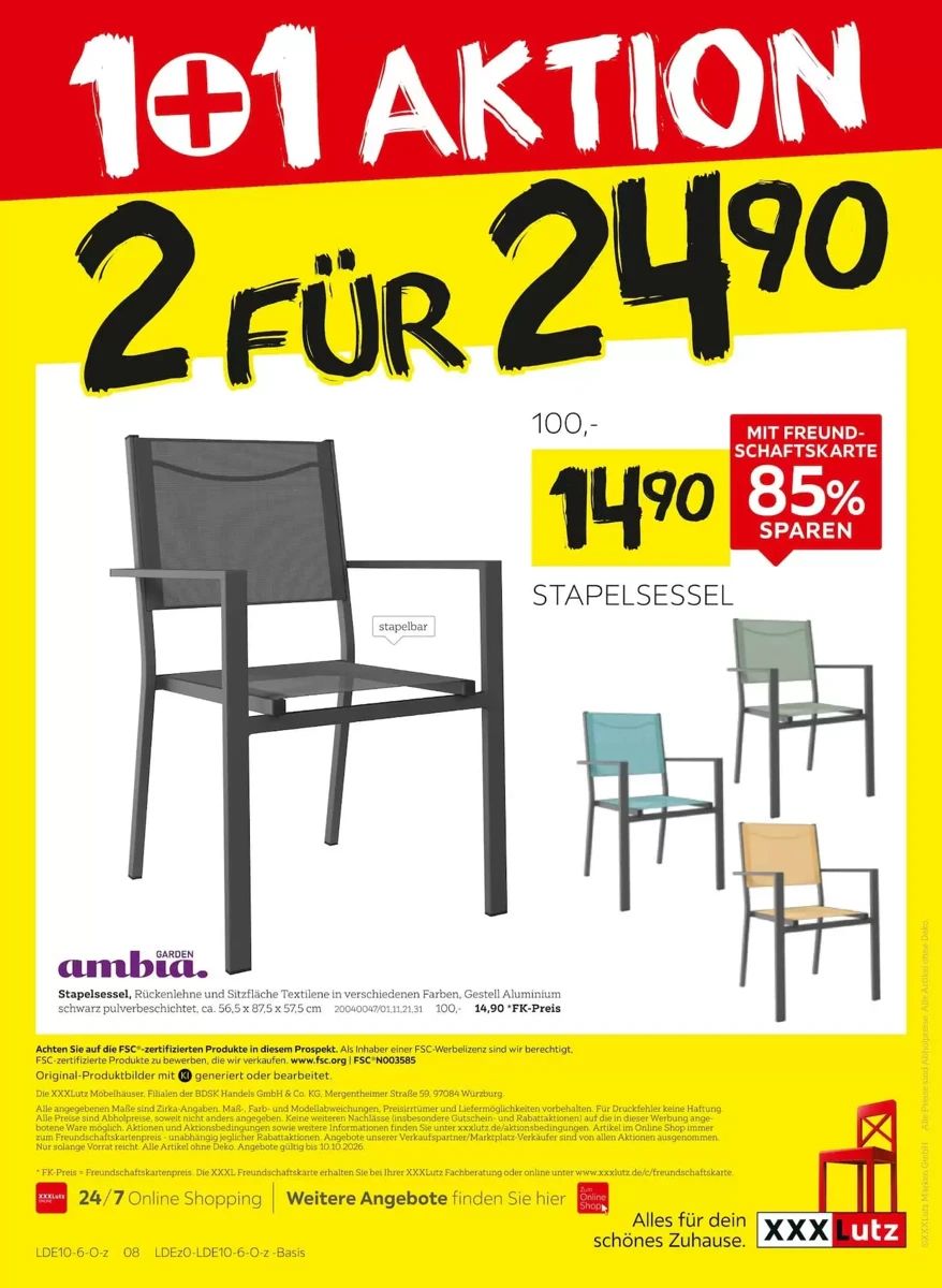 Prospekt XXXLutz, Seite 8 von 8