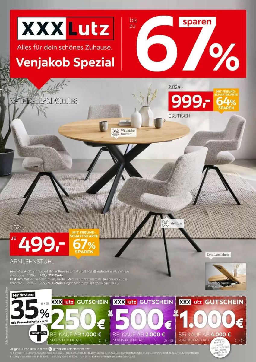 Prospekt XXXLutz, Seite 1 von 15