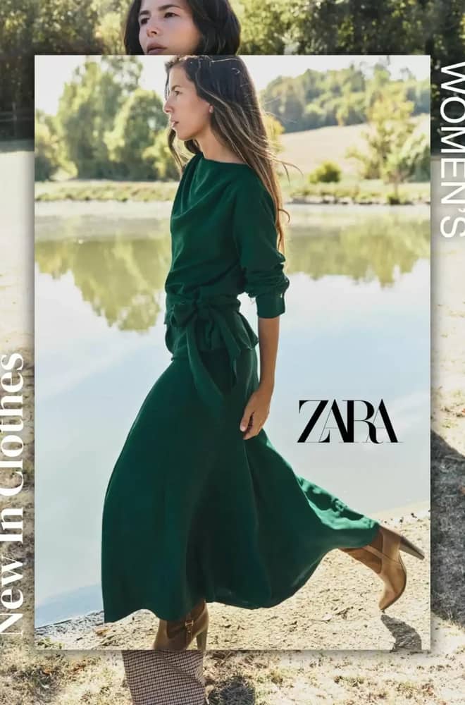 Titelseite des Prospekts von Zara, gültig 1–31 Oktober 2026