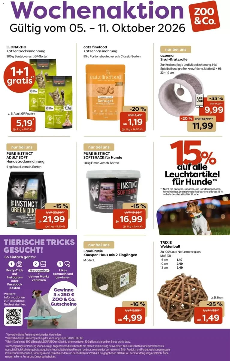 Prospekt Zoo & Co., Seite 1 von 1