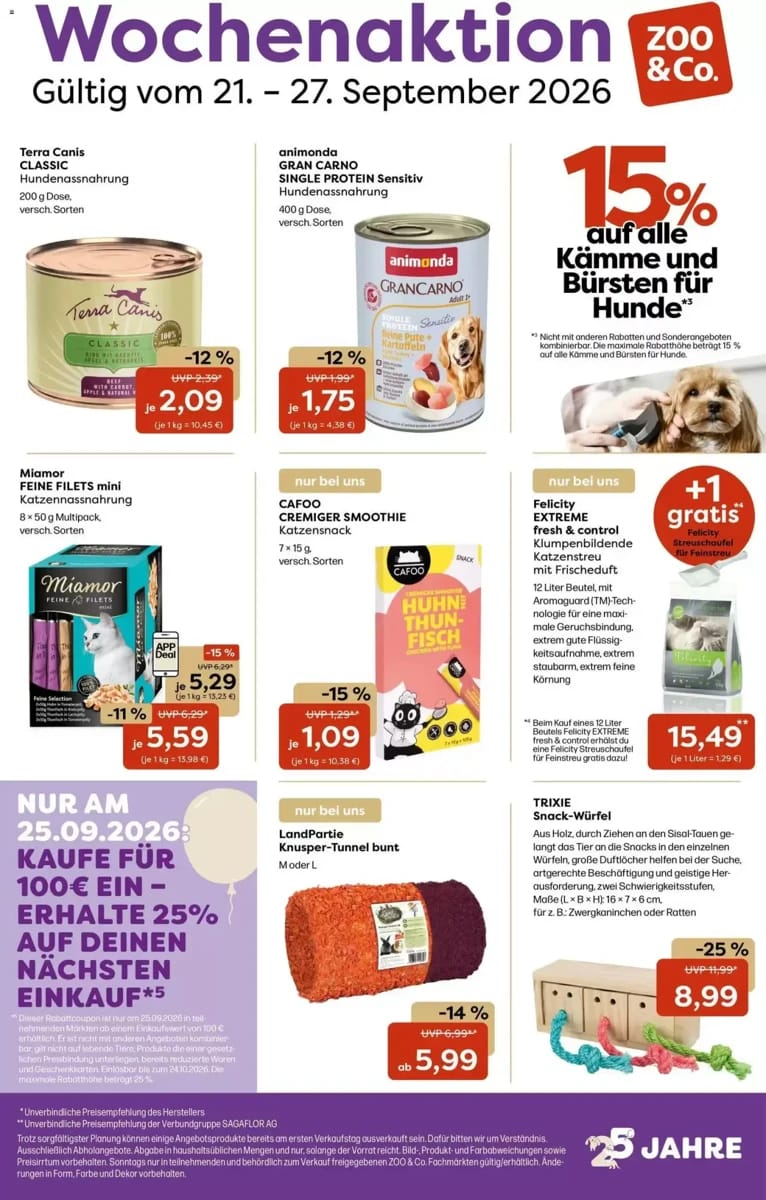 Prospekt Zoo & Co., Seite 1 von 1