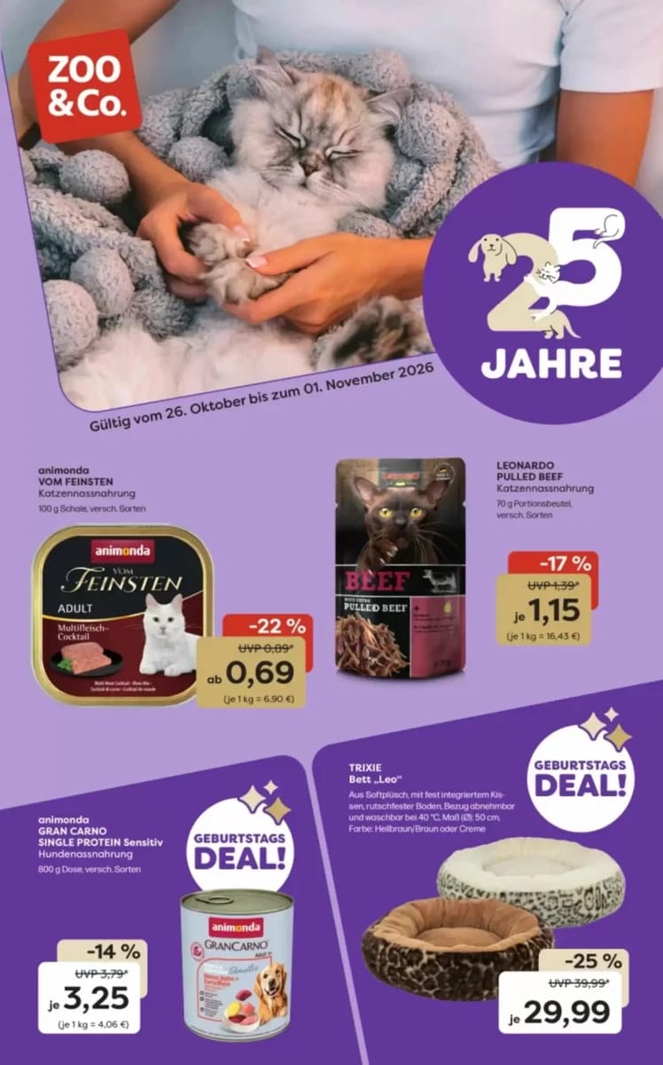 Prospekt Zoo & Co., Seite 1 von 12