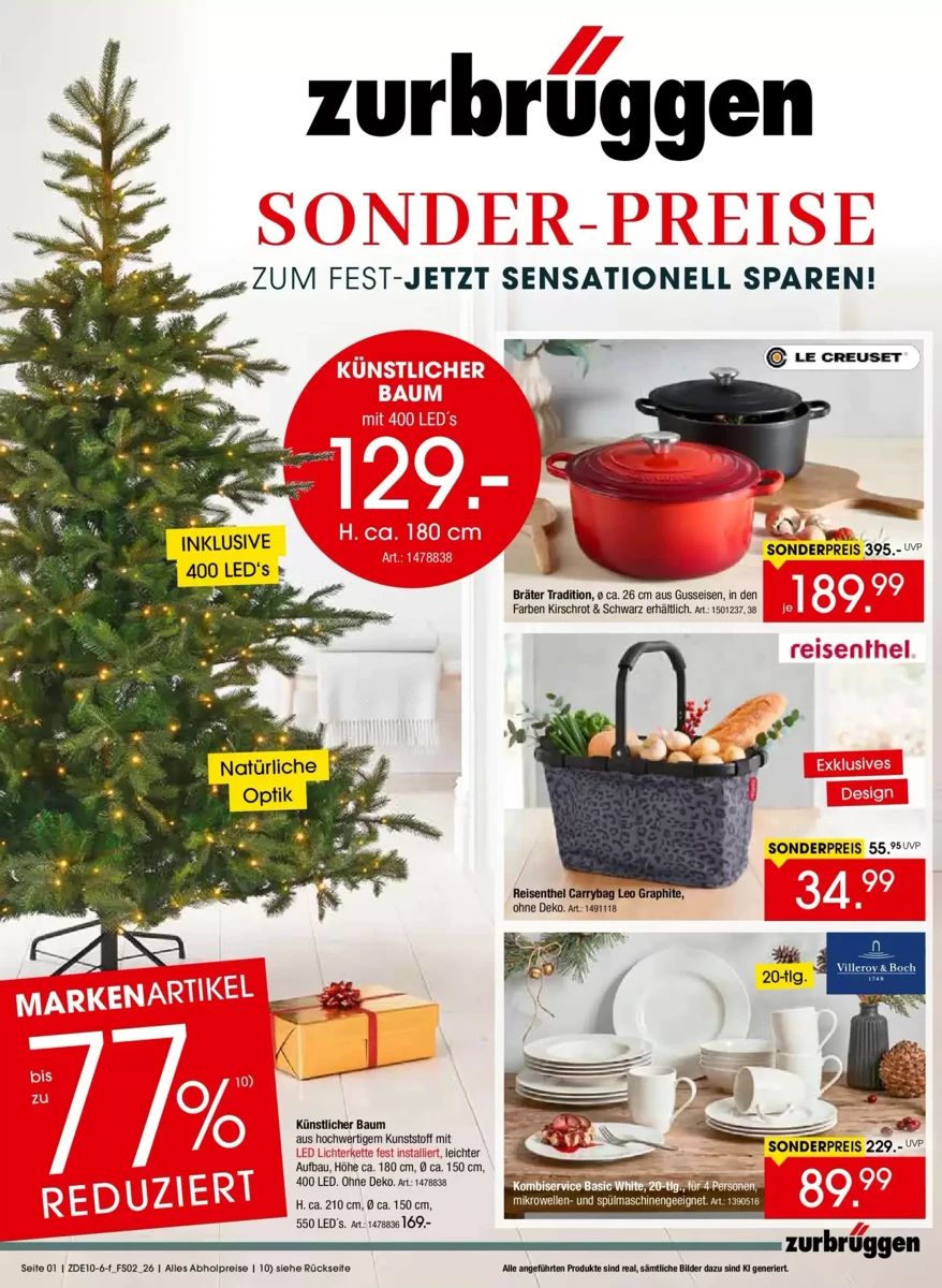 Prospekt Zurbrüggen, Seite 1 von 28