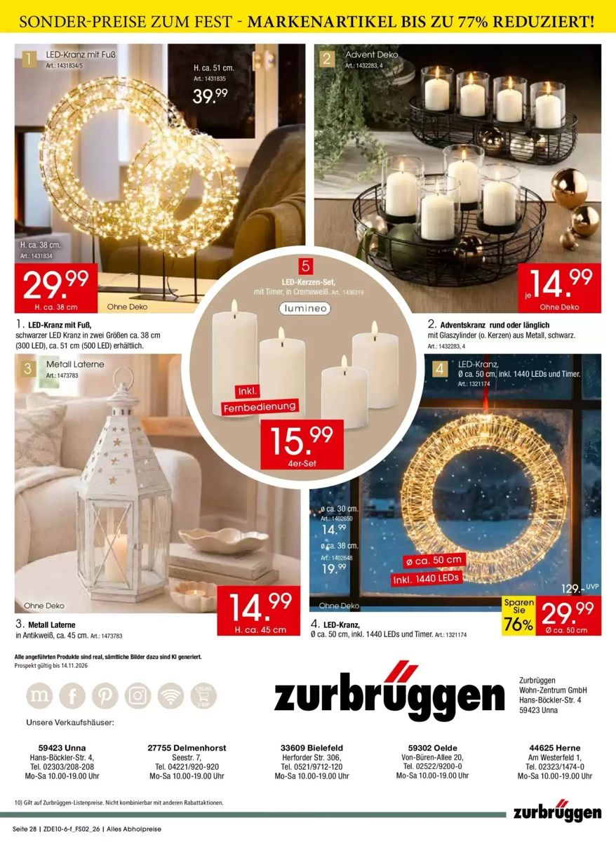 Prospekt Zurbrüggen, Seite 28 von 28