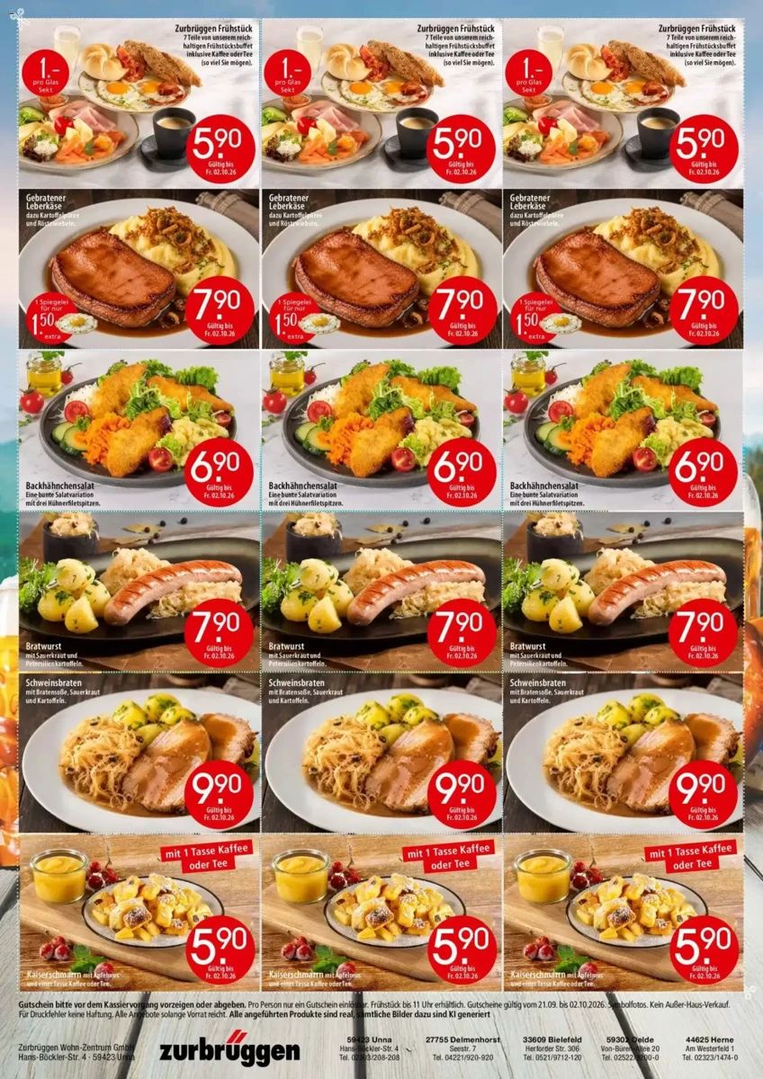 Prospekt Zurbrüggen, Seite 2 von 2