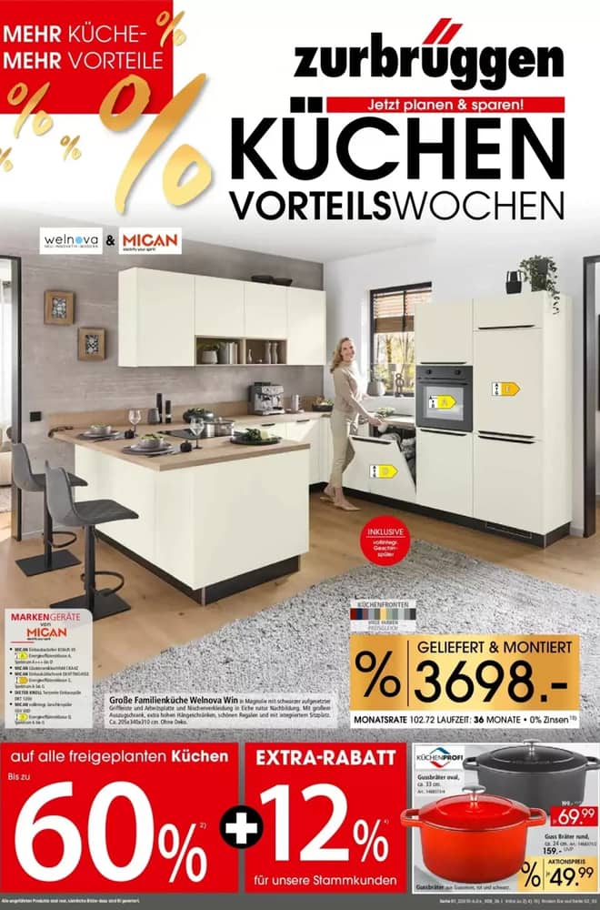 Titelseite des Prospekts von Zurbrüggen, gültig 23. Oktober 2026 – 5. Dezember 2026